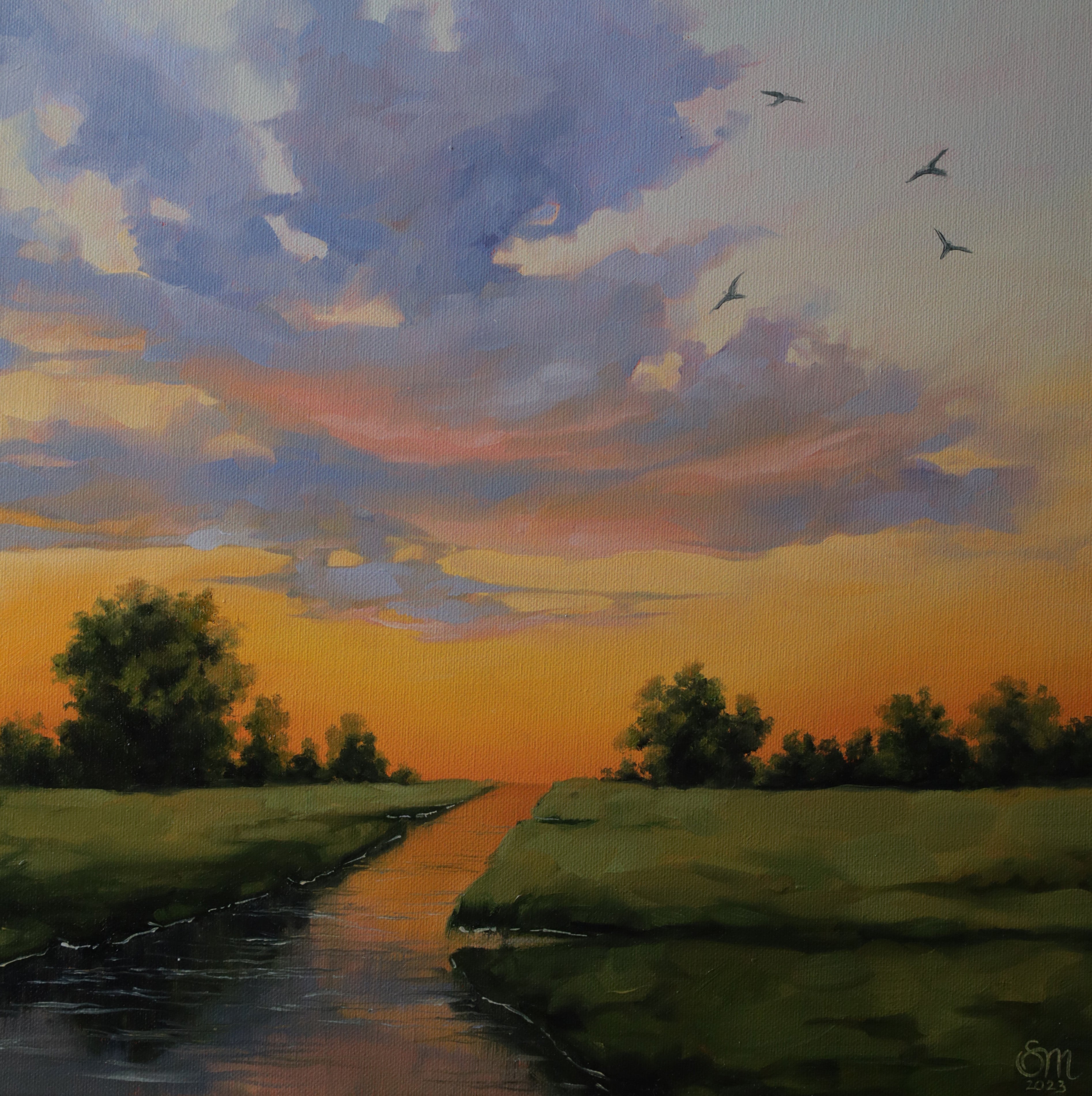 Custom Landscape Oil Painting from Foto