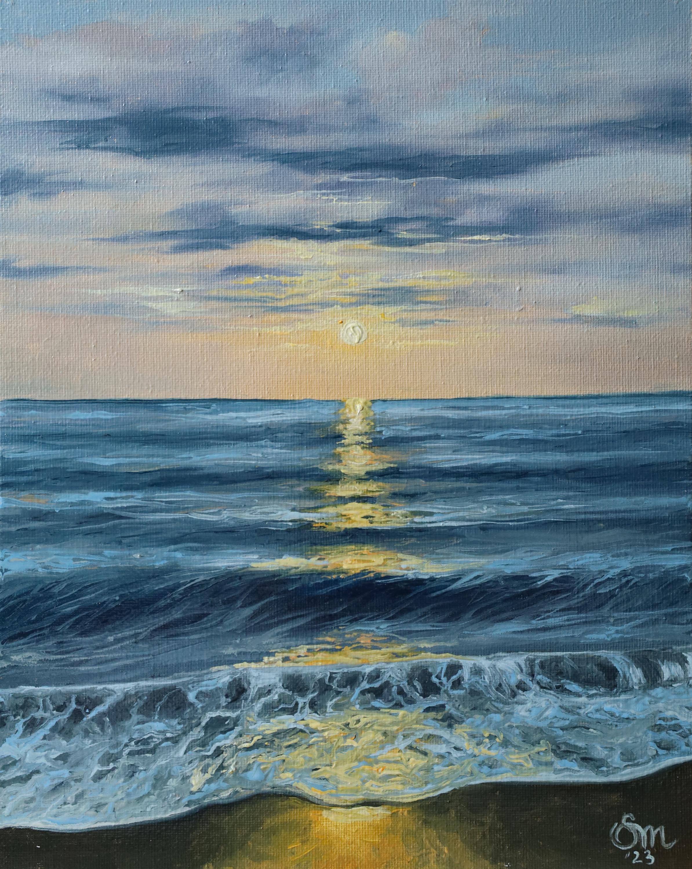 Sunset over the Ocean